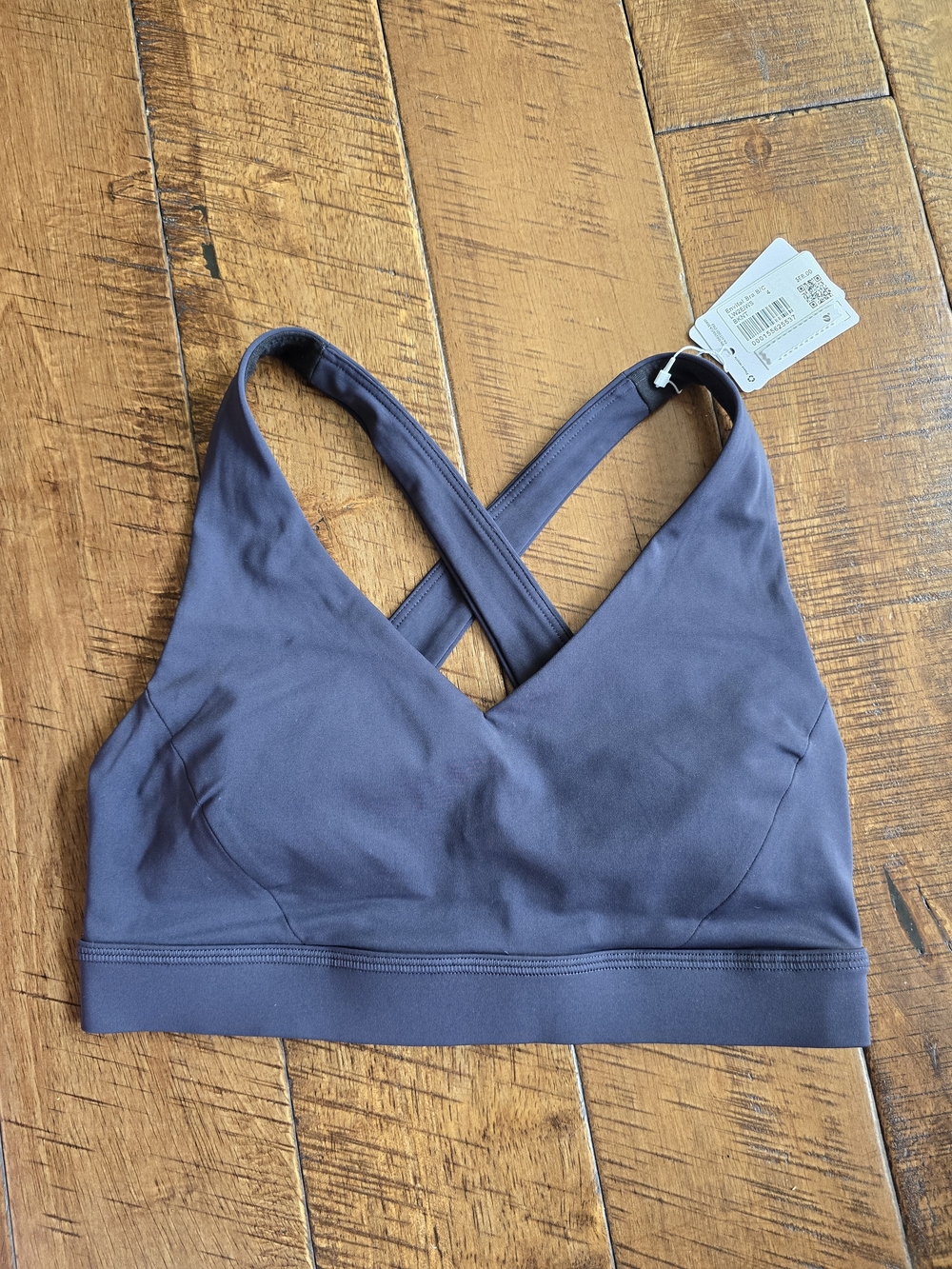 lululemon athletica Cross-Back Bralette - Slate